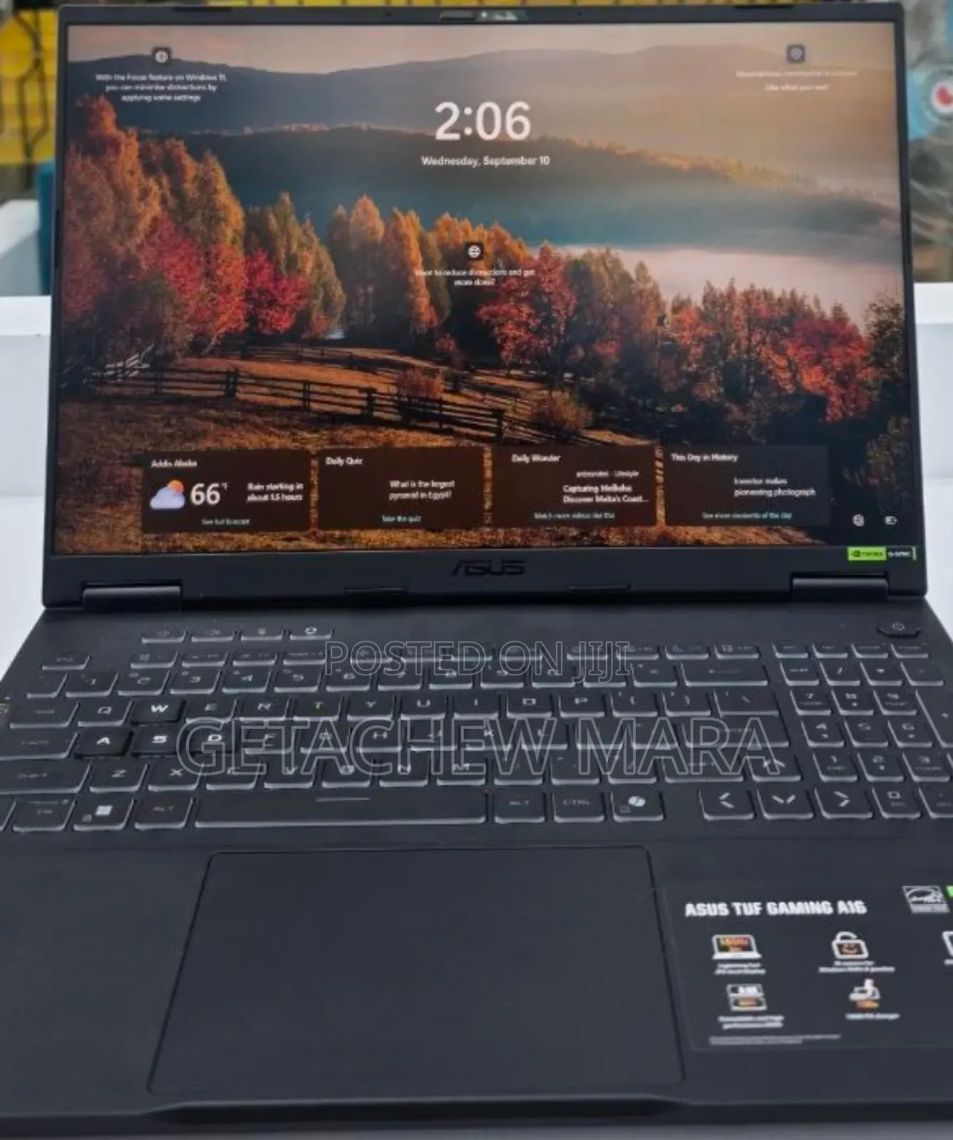 New Laptop Asus TUF Gaming A15 32GB Intel Core I9 SSD 1T