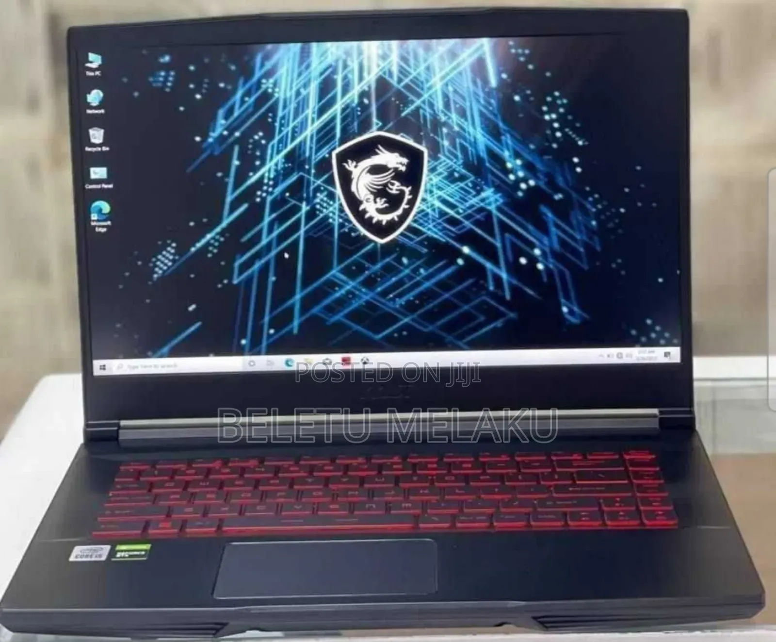 New Laptop MSI GF63 8GB Intel Core I5 HDD+SSD 1T