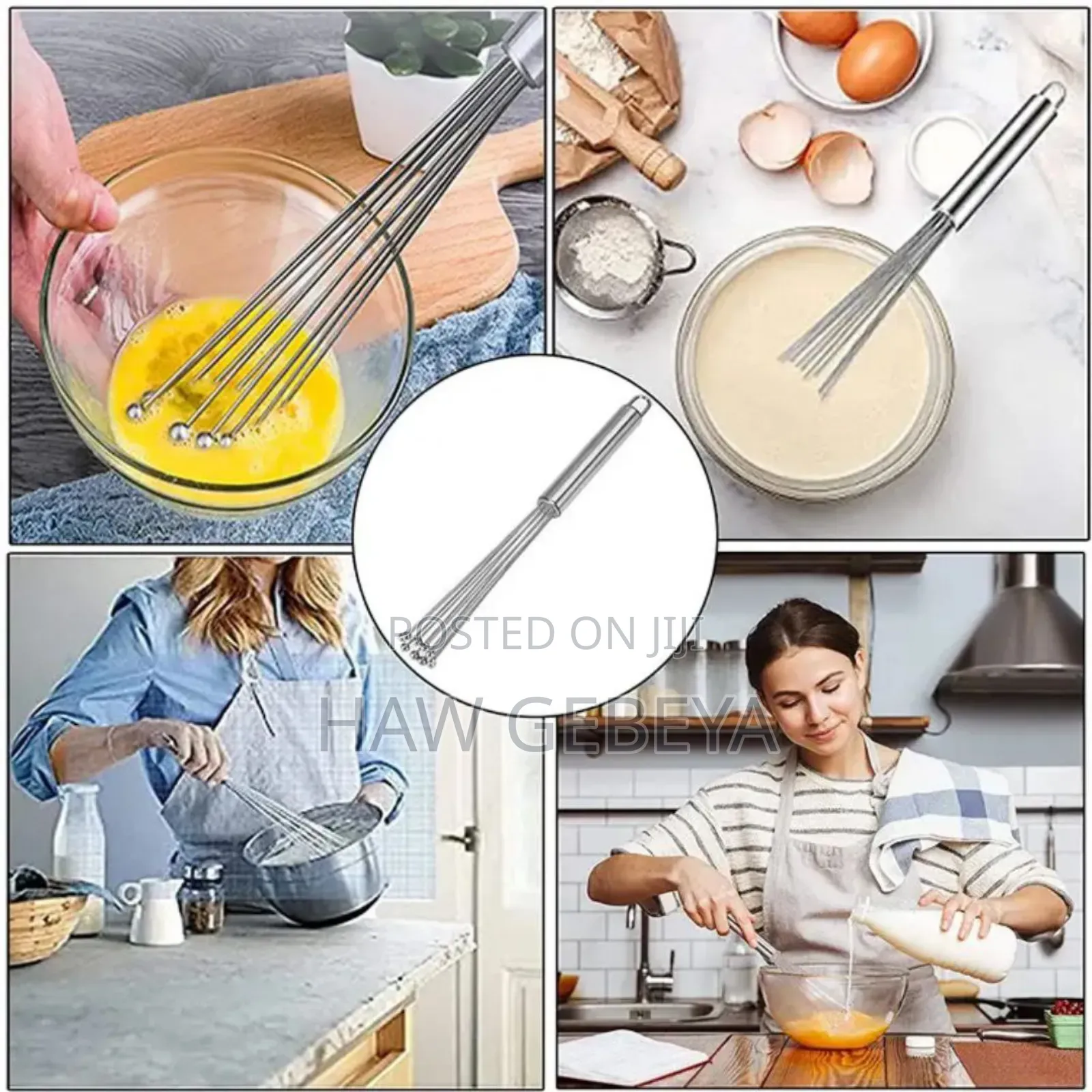 Stainless Steel Egg Beater Whisk