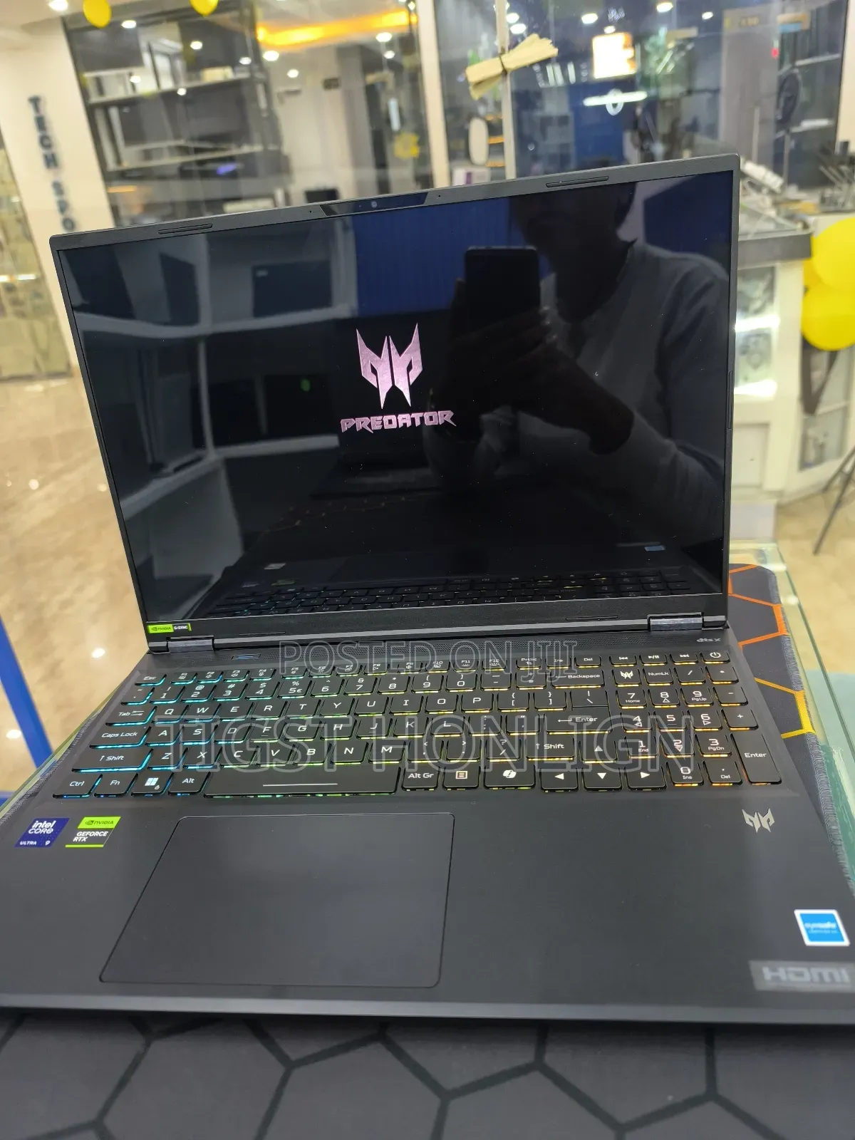 New Laptop Acer Predator Helios Neo 16 16GB Intel Core Ultra 9 SSD 1T