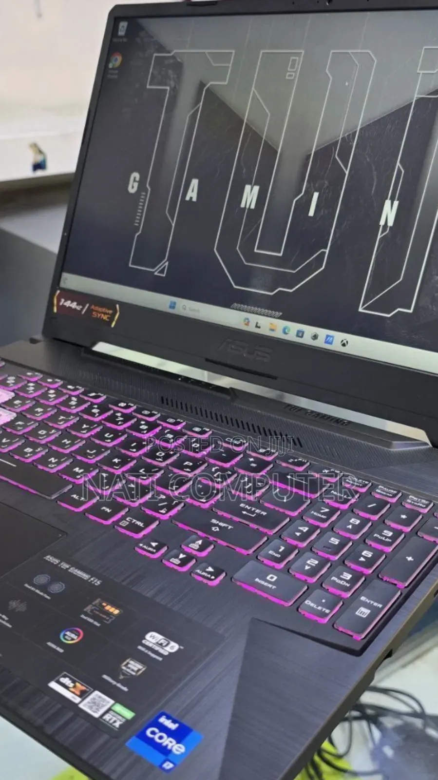 New Laptop Asus TUF Gaming A15 16GB Intel Core I7 SSD 1T