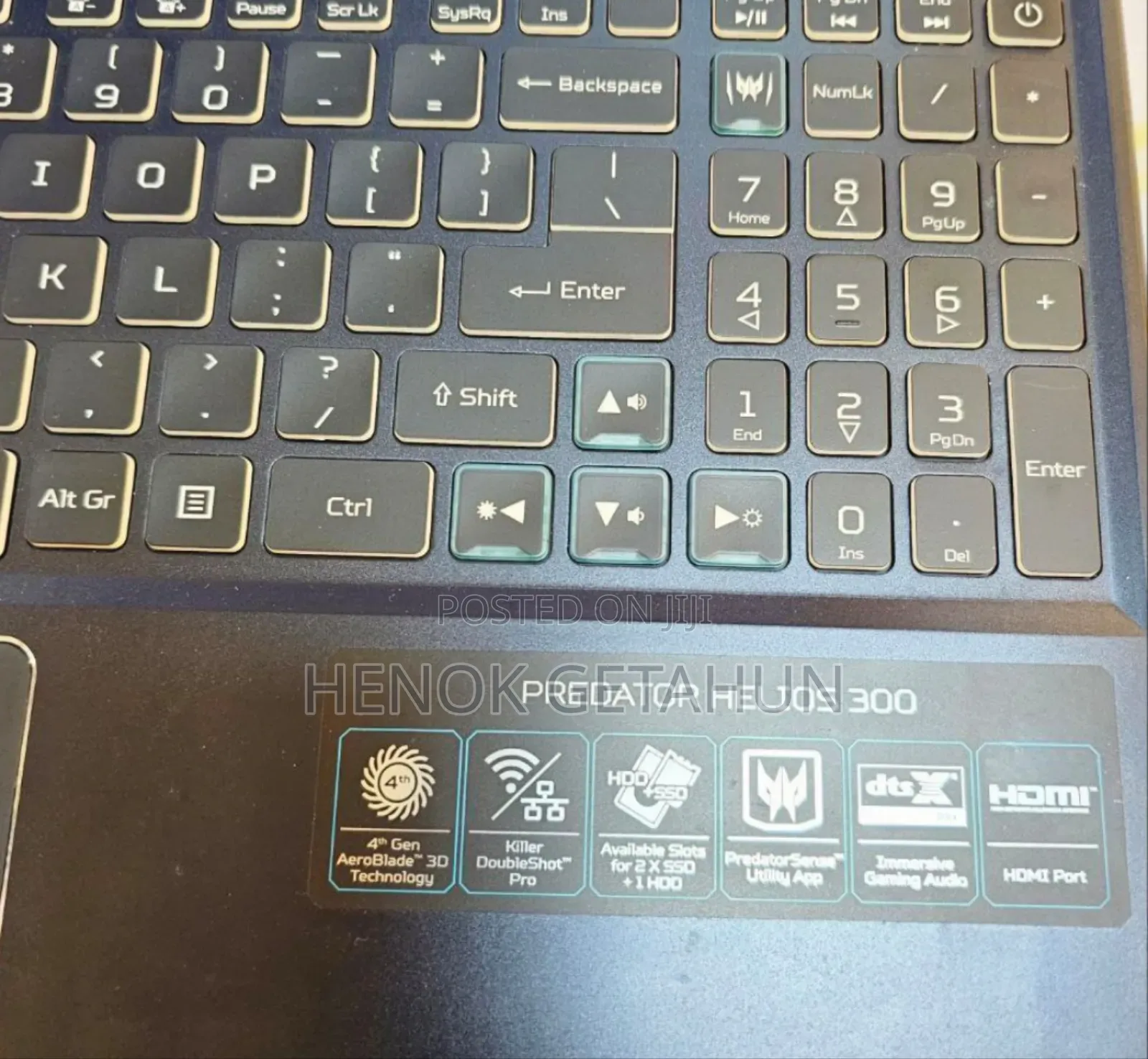 New Laptop Acer Predator Helios 300 16GB Intel Core I7 SSD 512GB