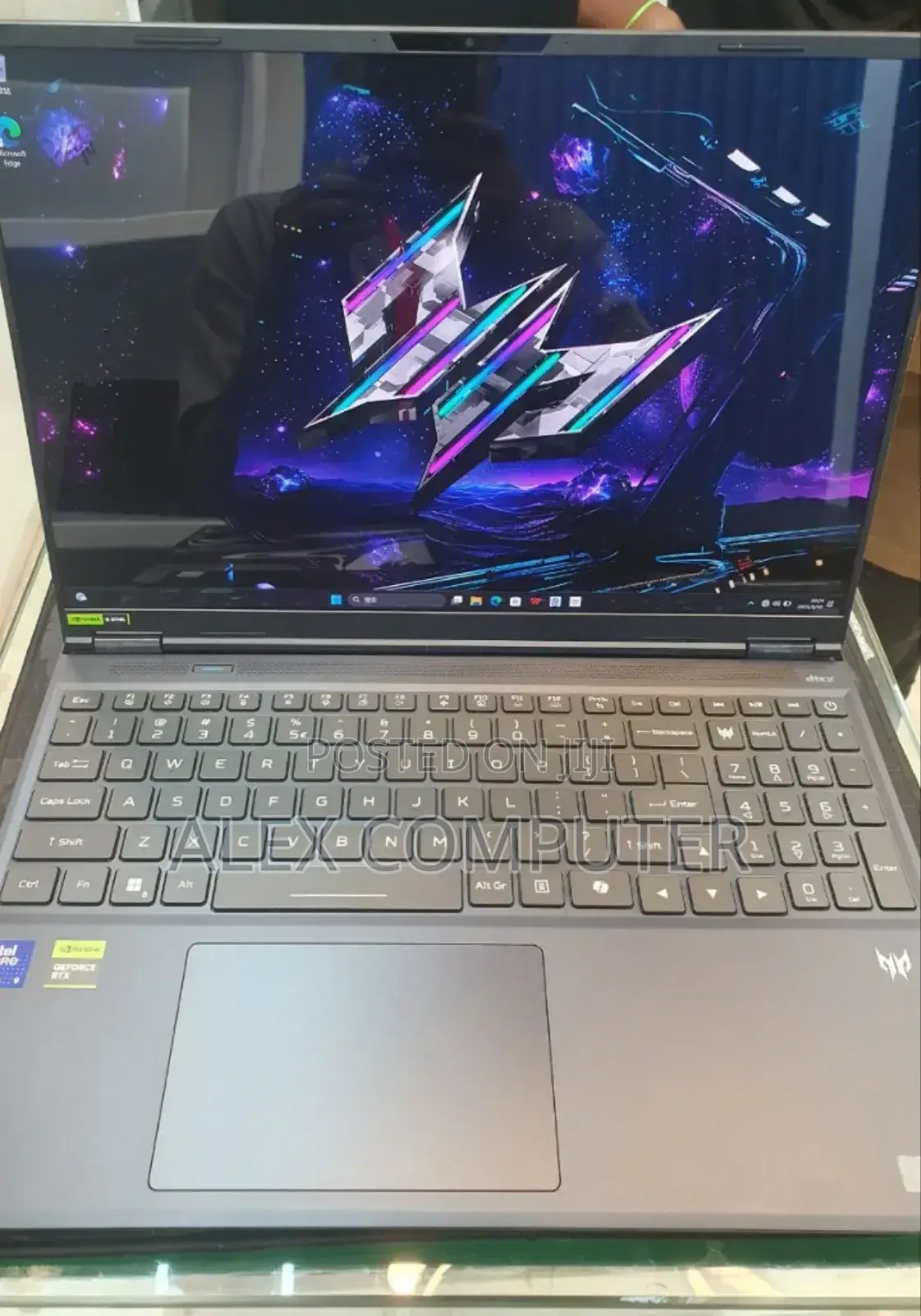 New Laptop Acer Predator Helios Neo 16 16GB Intel Core Ultra 9 SSD 1T