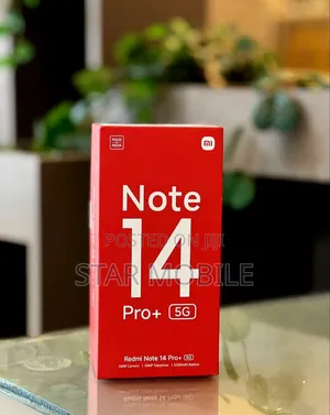New Xiaomi Redmi Note 14 Pro+ 512 GB Black