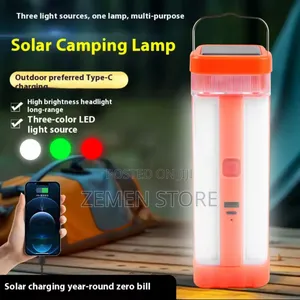Photo - Multifunctional Solar Lamp