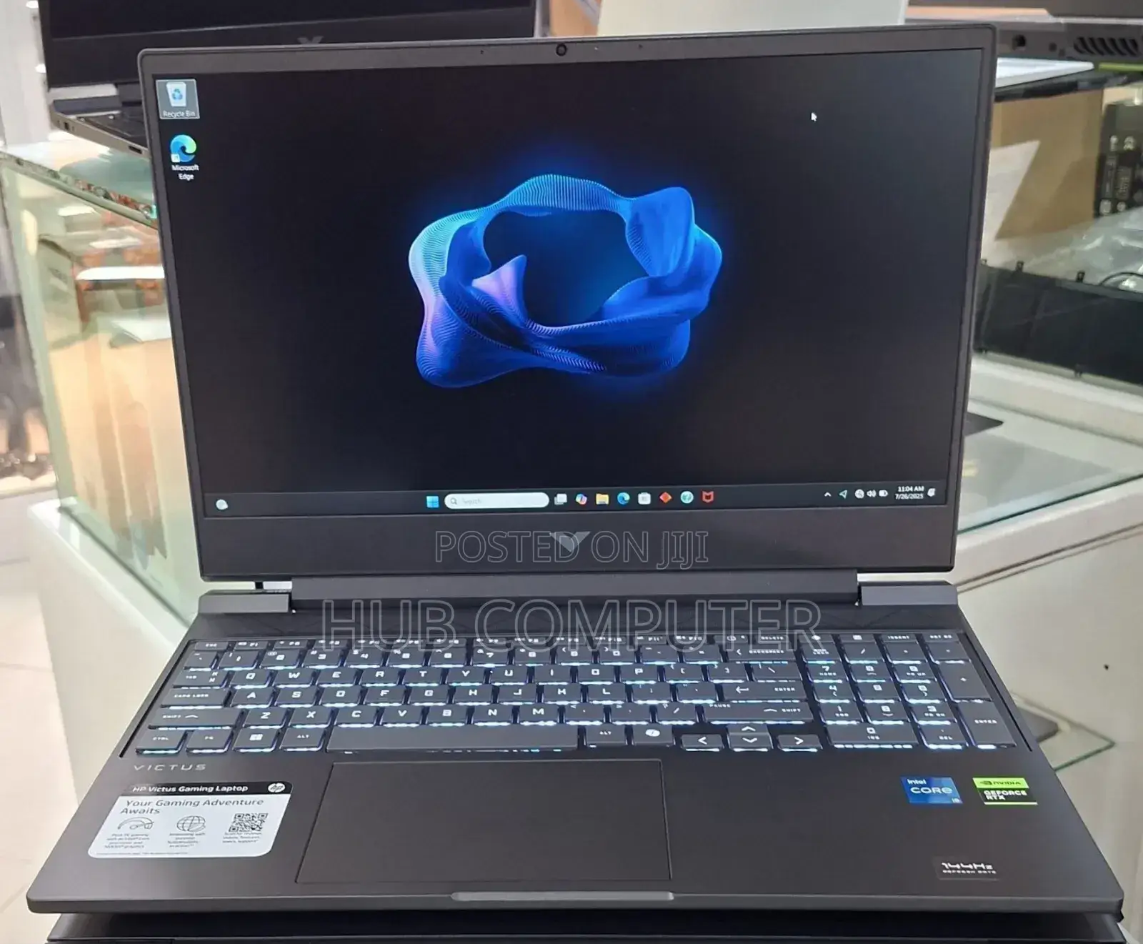 New Laptop HP Victus 15 8GB Intel Core I5 SSD 512GB