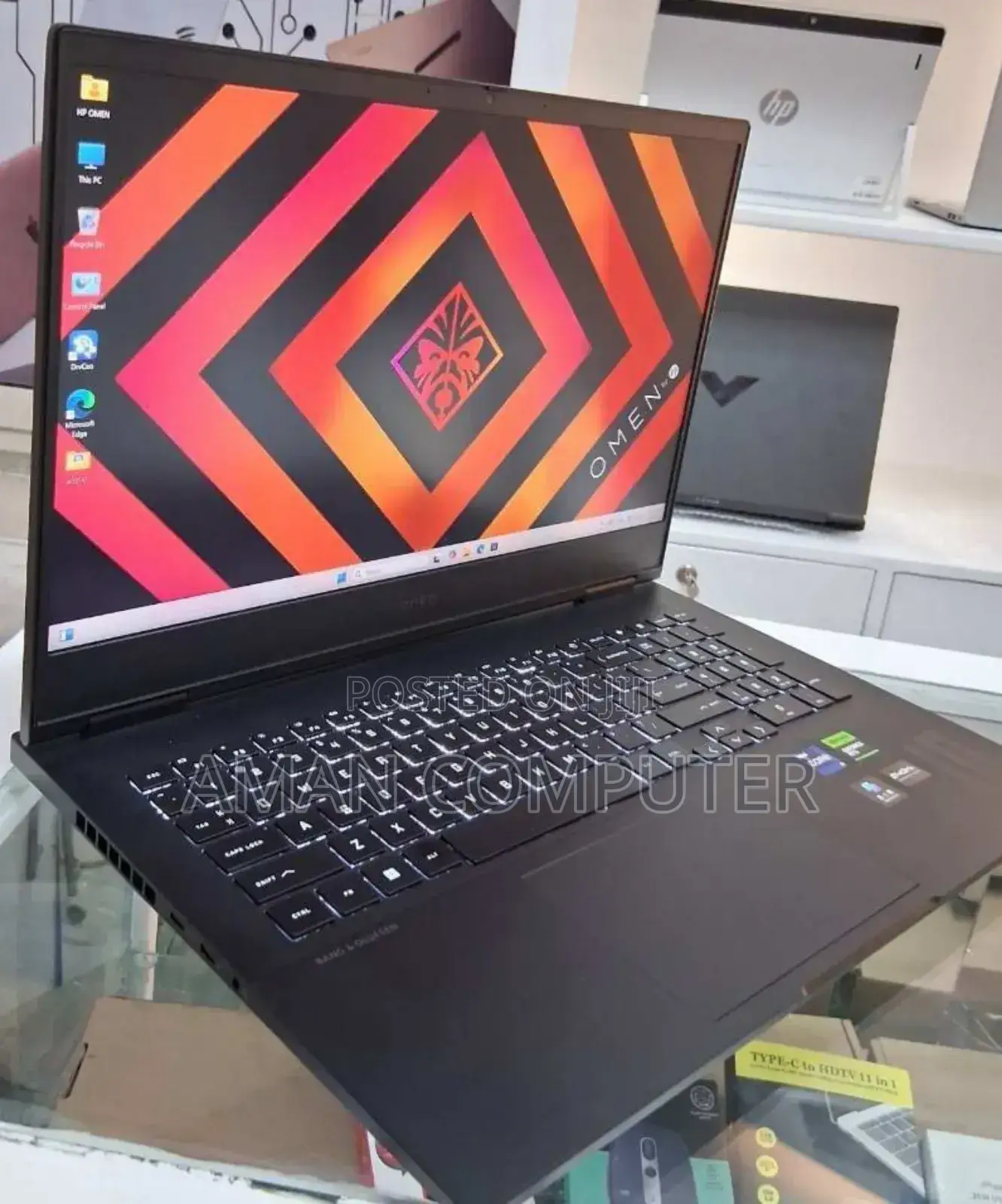 New Laptop HP Omen 16 16GB Intel Core I9 SSD 1T