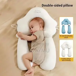 Photo - Baby Head Shaping Pillow With Body Positioner Cloud Shaped