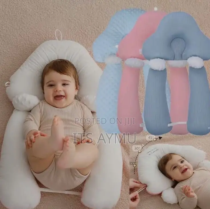Baby Head Shaping Pillow With Body Positioner Cloud Shaped