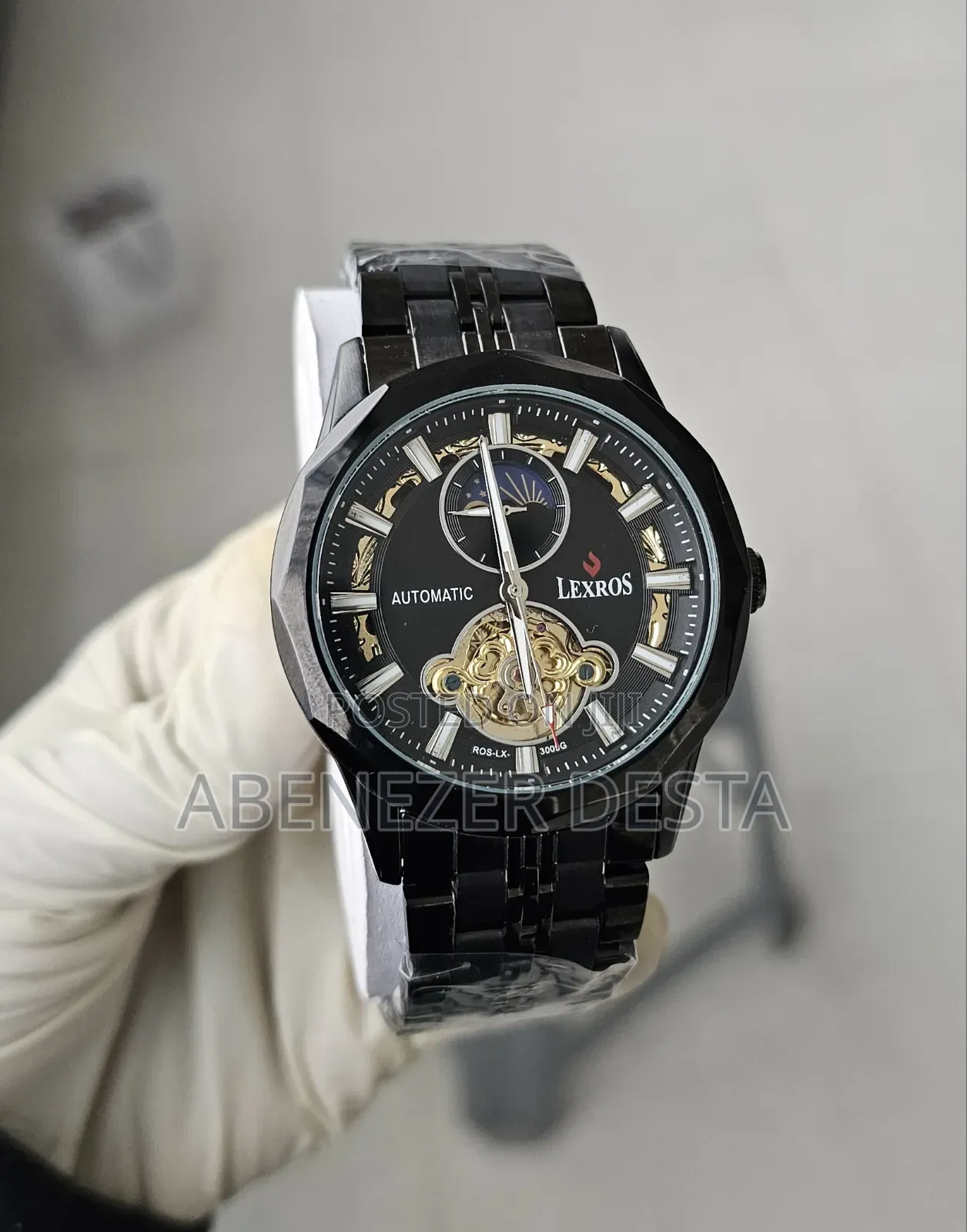 Lexros Automatic Watch Luxury for Men's