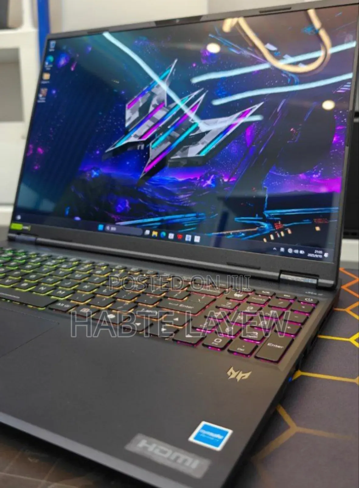 New Laptop Acer Predator Helios Neo 16 16GB Intel Core Ultra 9 SSD 1T