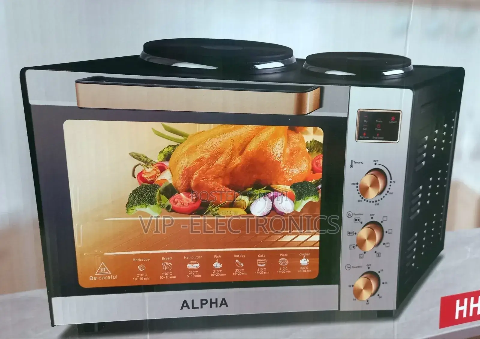 Alpha Oven 2hot Pleat 45liter Oven New