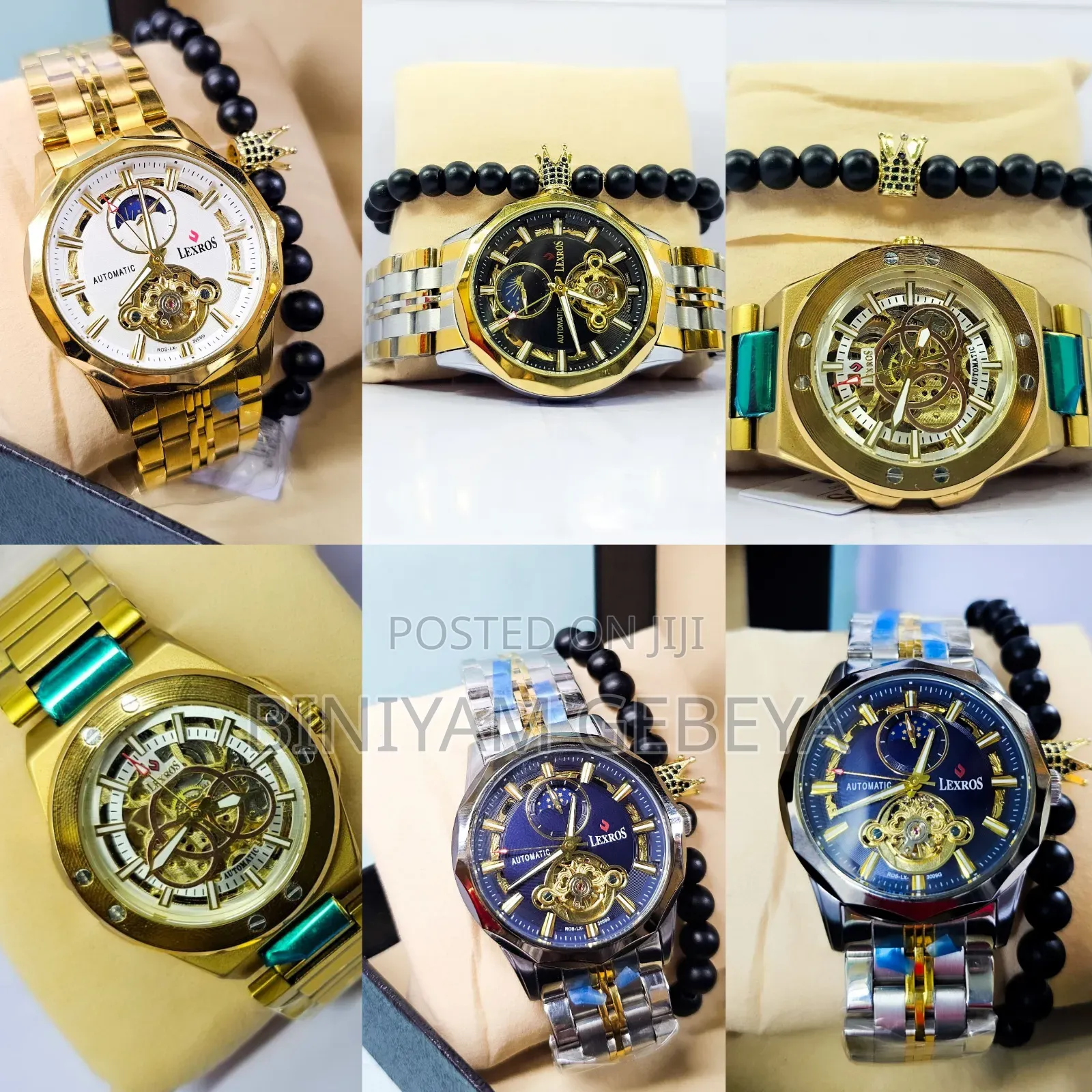 Original Lexros Men's Full Automatic Watch