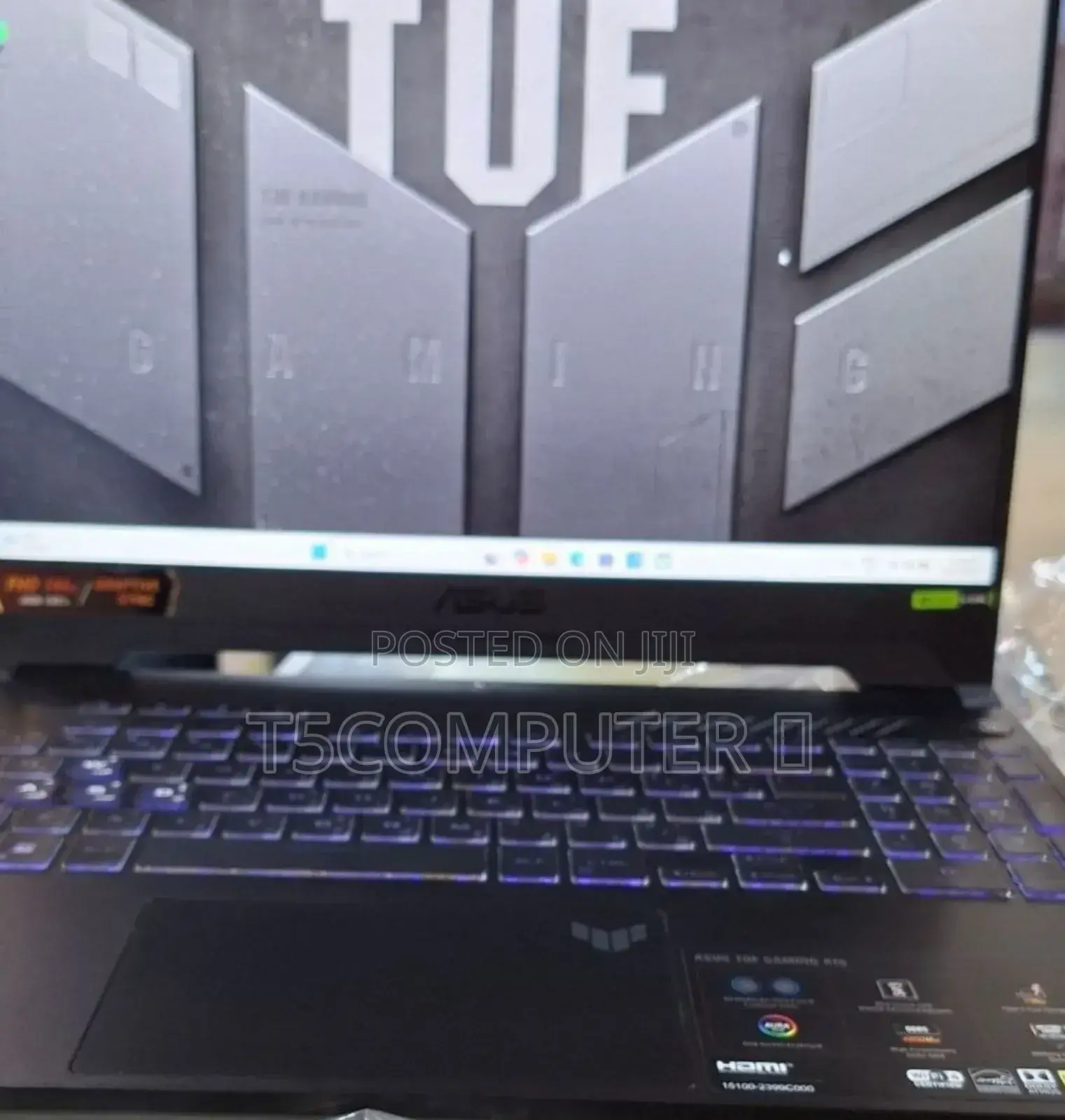 New Laptop Asus TUF Gaming A15 16GB AMD Ryzen 7 SSD 512GB