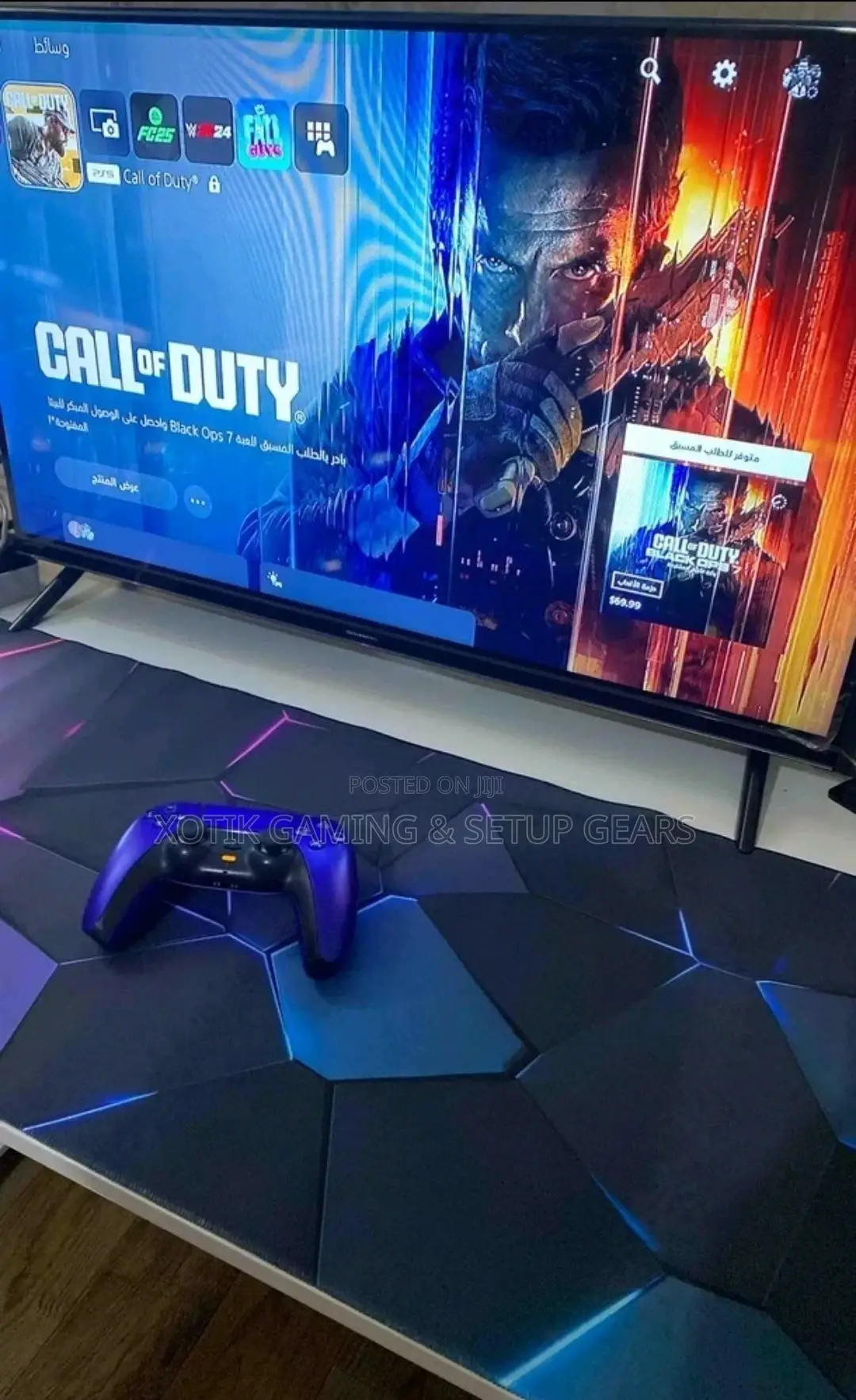 3d Lined Geometric Pattern Large Gaming Mouse Pad - Desk Mat