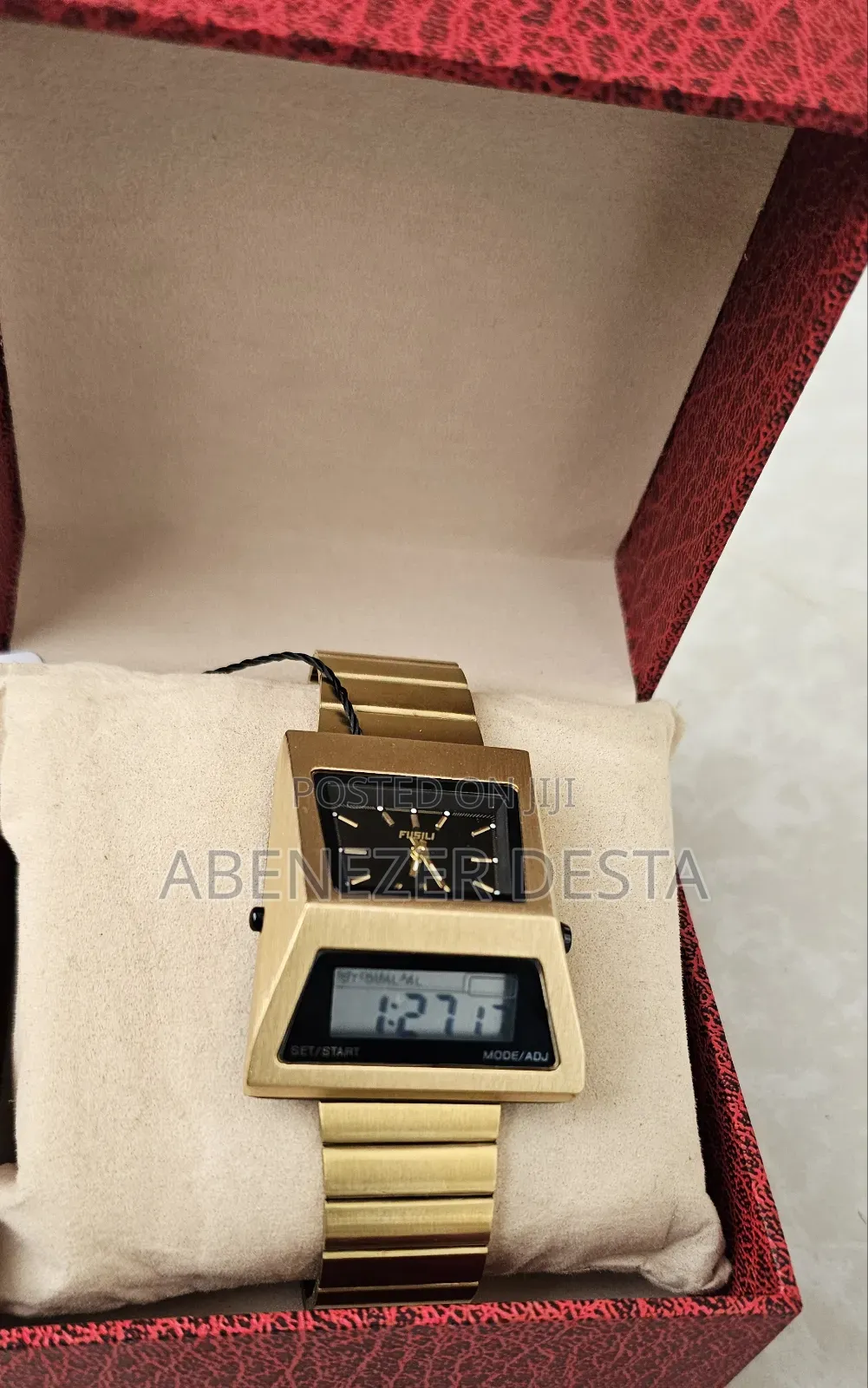 Fusili Unique Designe Watch Available in Stock Men's Watch