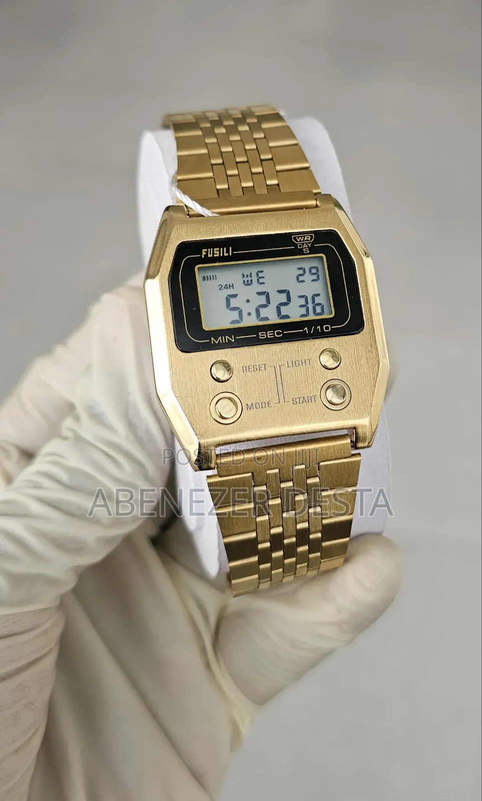 Fusili Dogital Unique Designe Watch Available in Stock Men's Watch