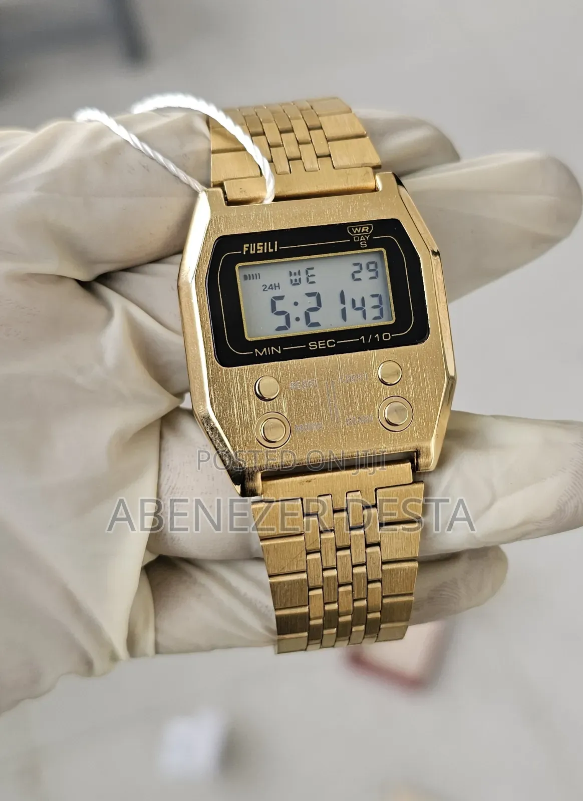 Fusili Dogital Unique Designe Watch Available in Stock Men's Watch