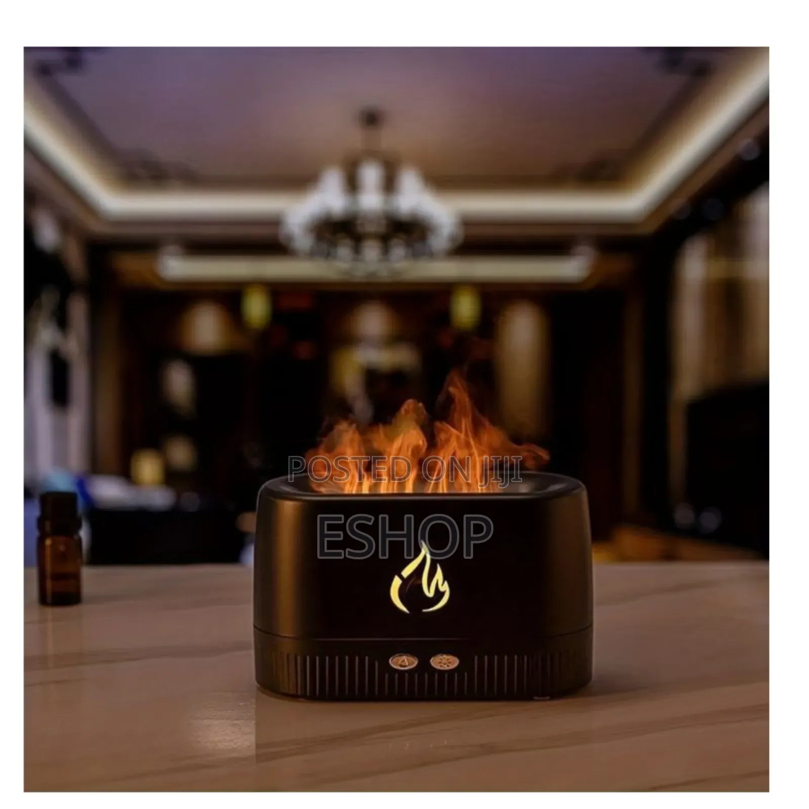 Modern Aroma Diffuser With Soothing Flickering Candle Effect