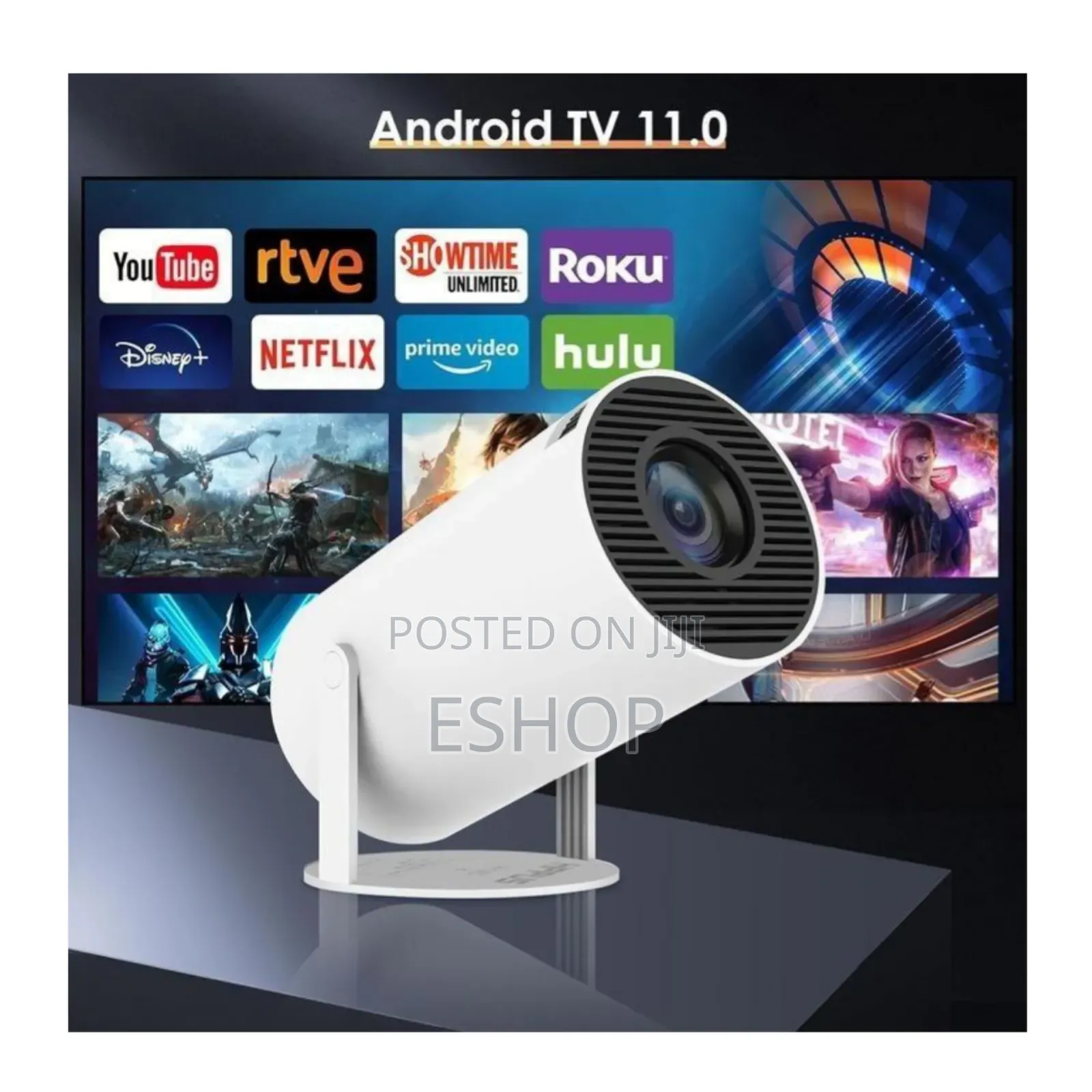 Wireless Projector for Smartphone Pc With Hdmi Usb Support