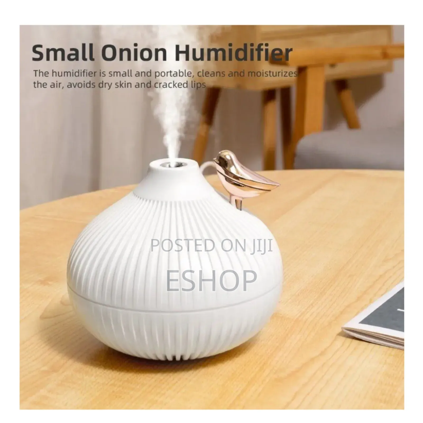Decorative Onion Humidifier for Bedroom Nightstand