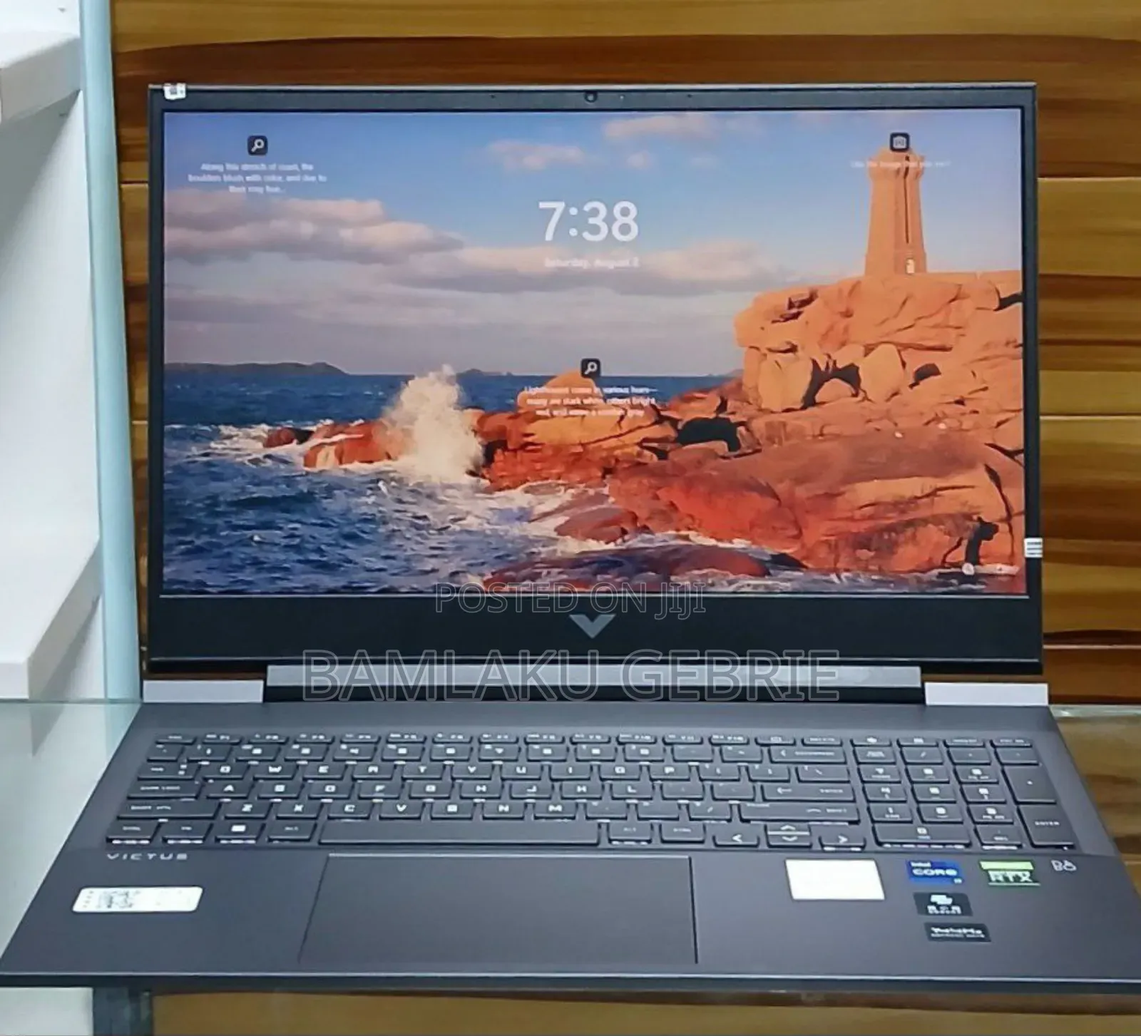 New Laptop HP Victus 16 16GB Intel Core I7 SSD 1T