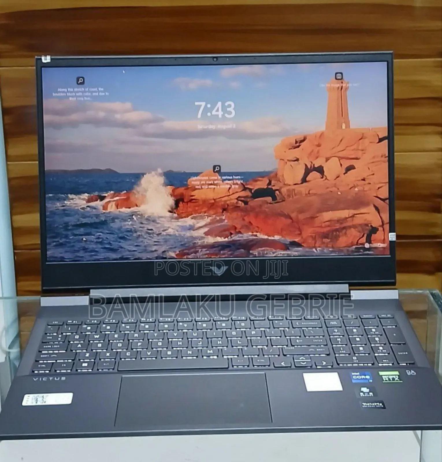 New Laptop HP Victus 16 16GB Intel Core I7 SSD 1T