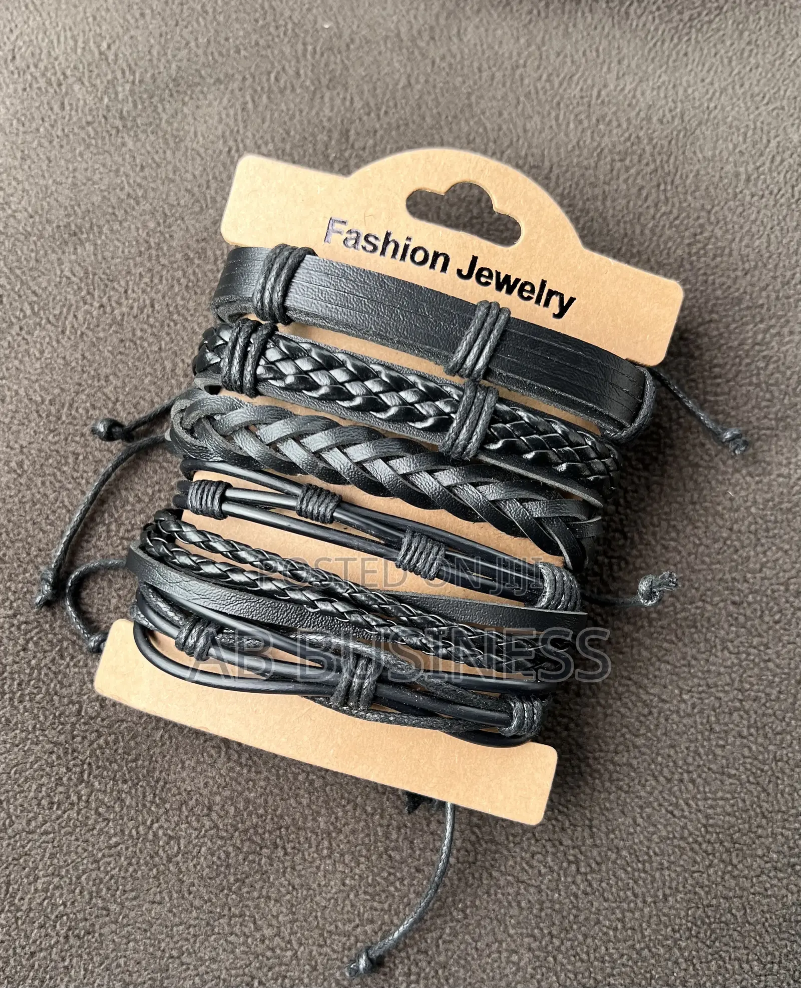 Braided Leather Bracelets Got Amen/Women Set