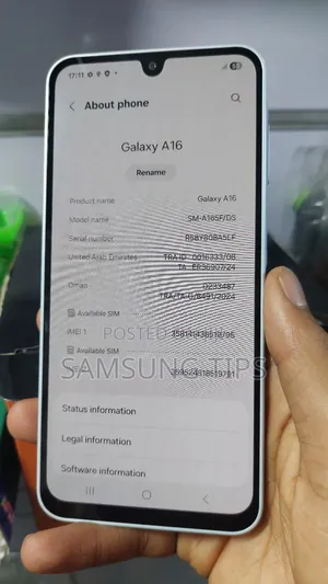 Photo - New Samsung Galaxy A16 128 GB White