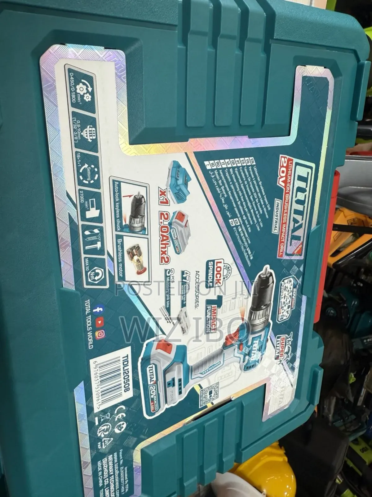 Total Brand Chargebl Drill