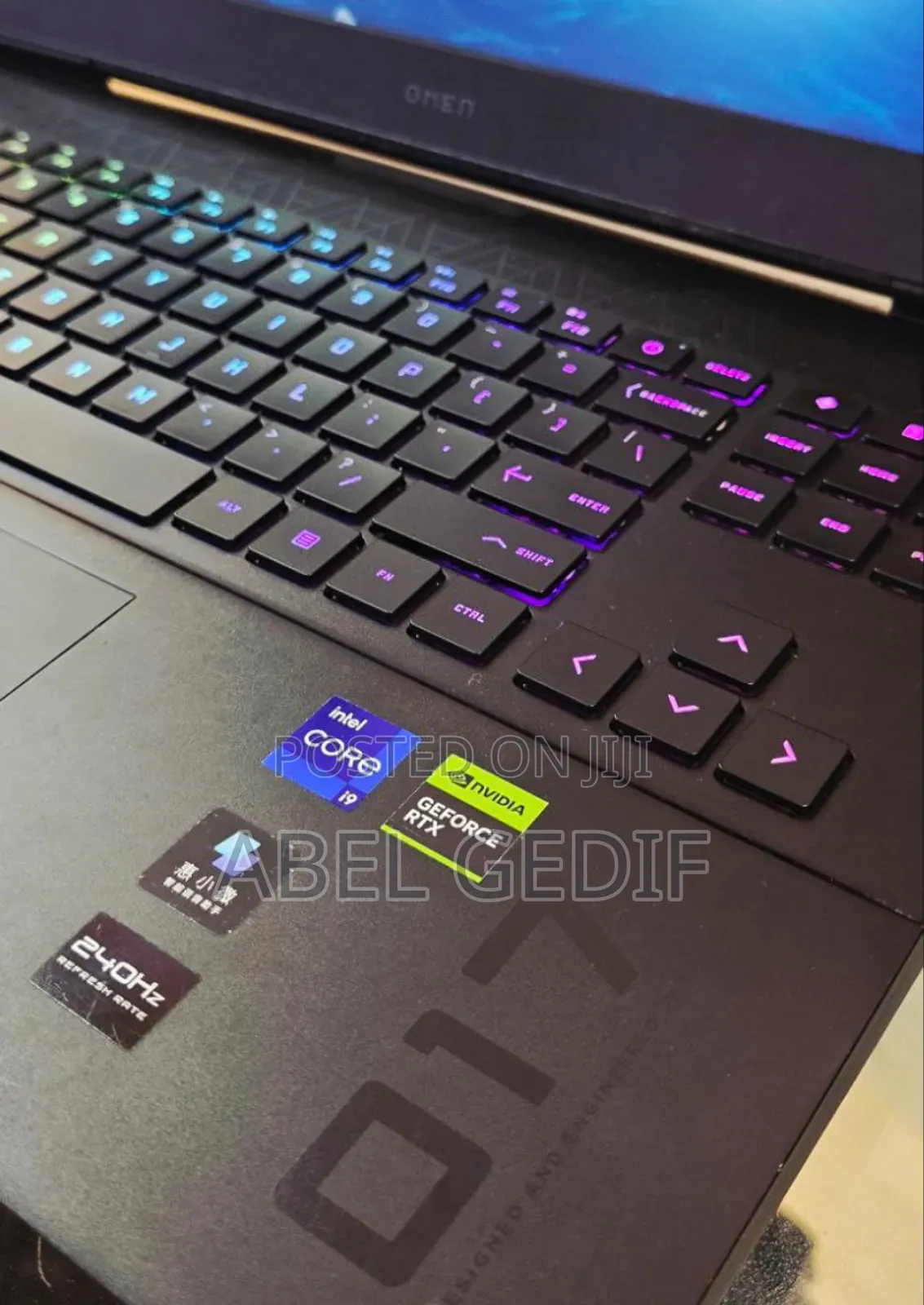 New Laptop HP Omen 17 16GB Intel Core I9 SSD 1T