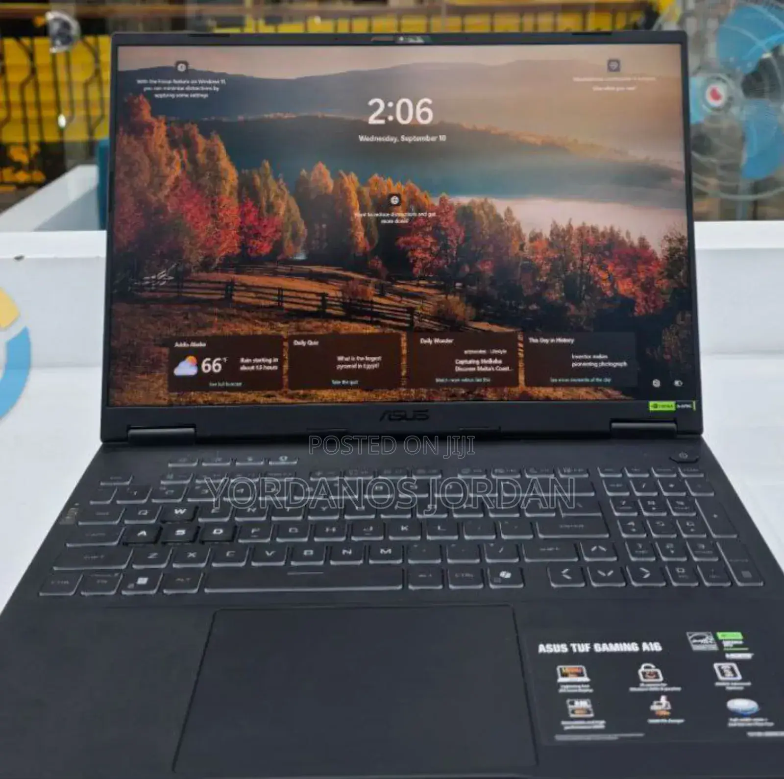 New Laptop Asus TUF Gaming A15 32GB AMD Ryzen 9 SSD 1T