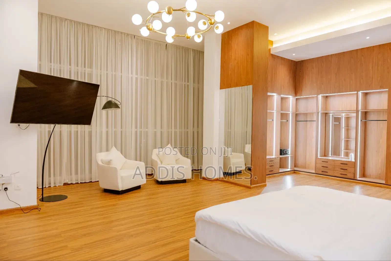 Furnished 3bdrm Apartment in Bole for rent