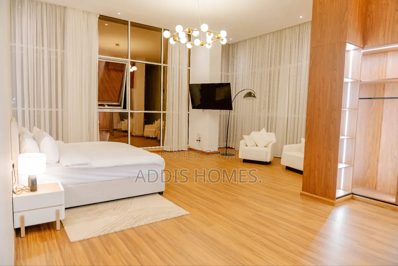 Furnished 3bdrm Apartment in Bole for rent