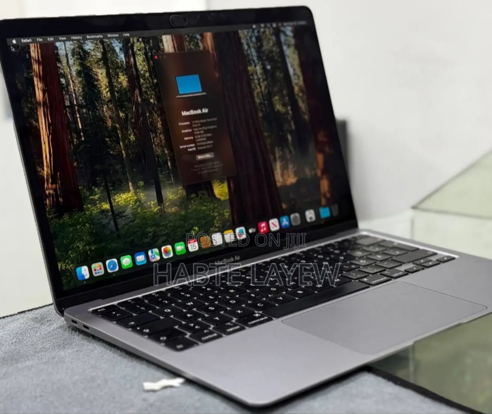 New Laptop Apple MacBook Air 2020 M1 8GB Intel Core I5 SSD 256GB