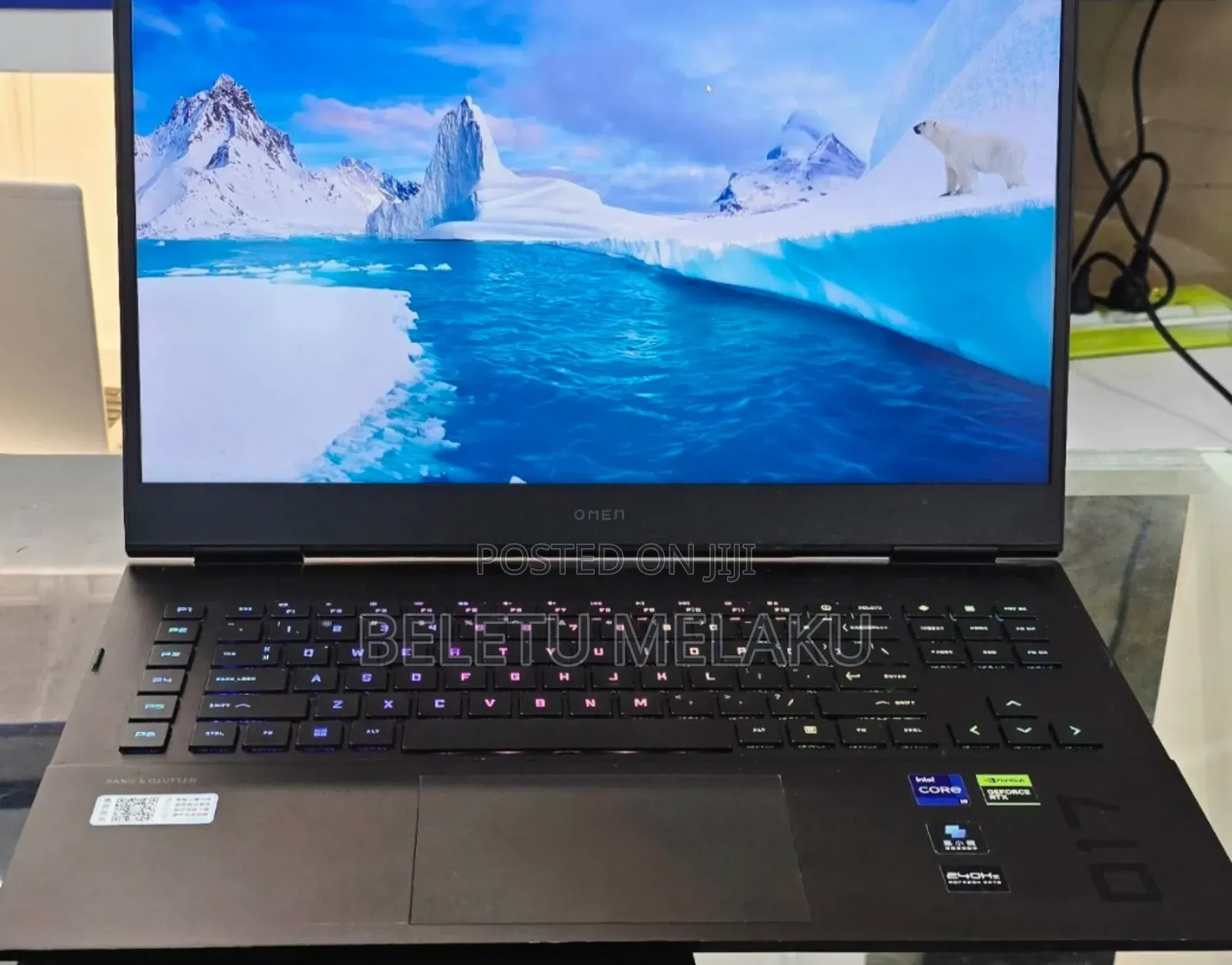 New Laptop HP Omen 17 16GB Intel Core I9 SSD 1T