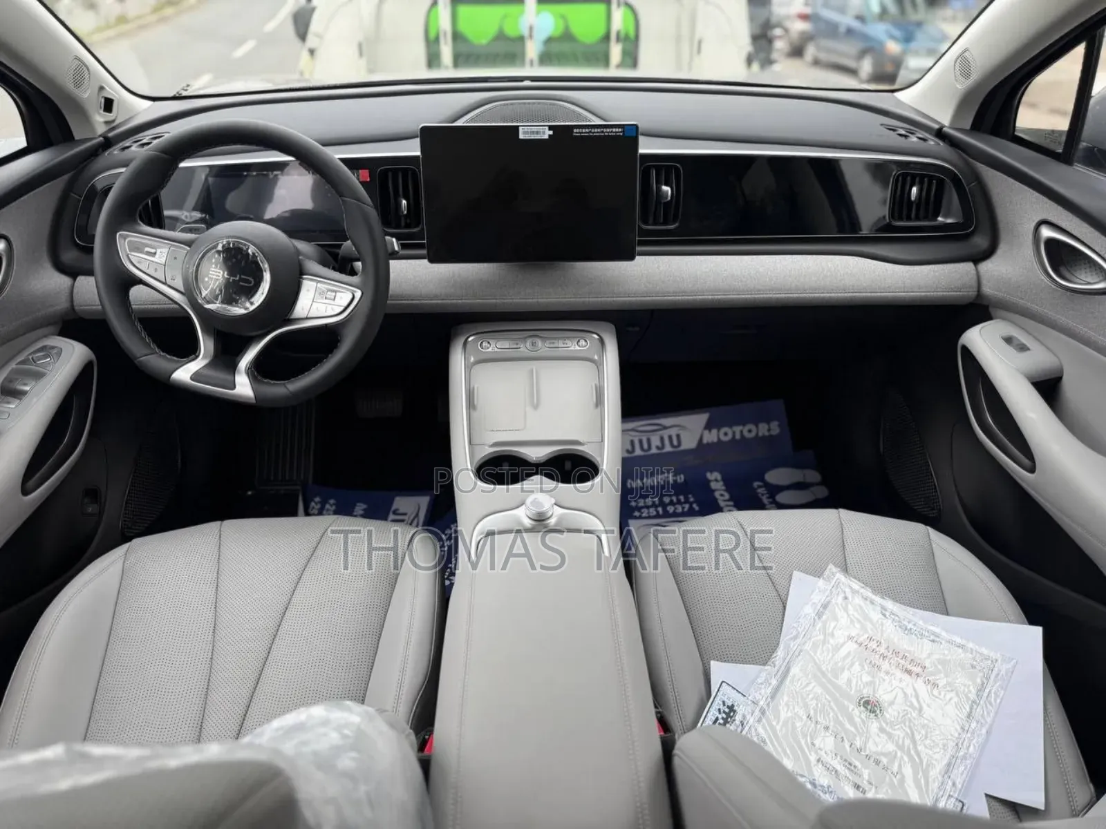 New BYD Sealion 7 EV 2025 Gray