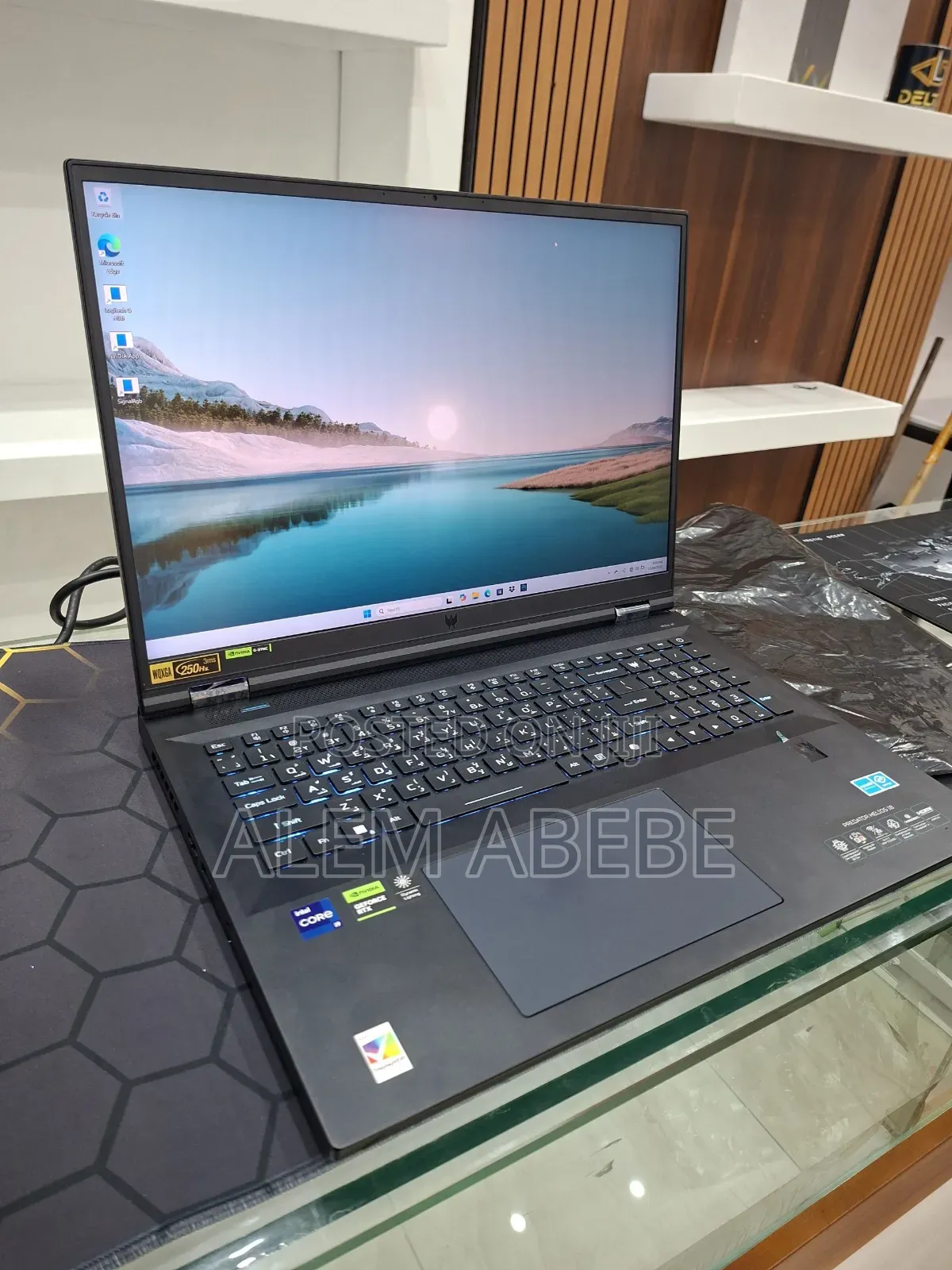 New Laptop Acer Predator Helios 300 32GB Intel Core i9 SSD 1T