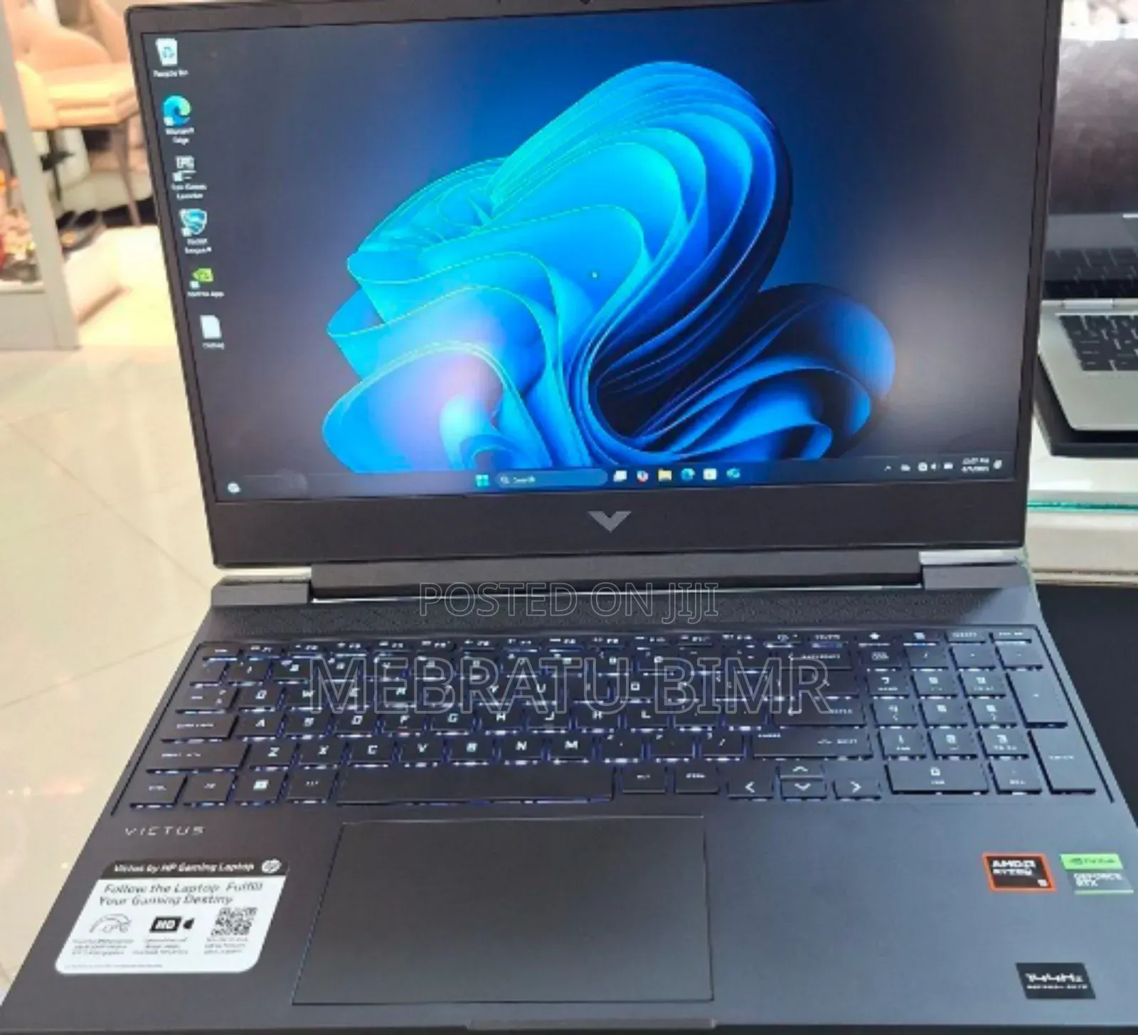 New Laptop HP Victus 15 16GB AMD Ryzen 5 SSD 512GB