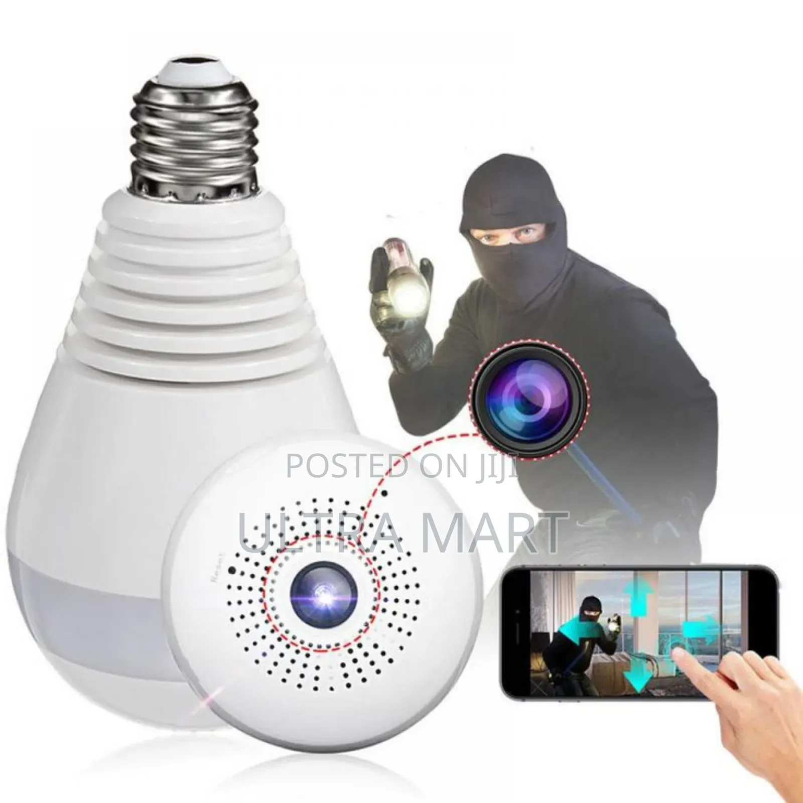Light Bulb Security Camera
