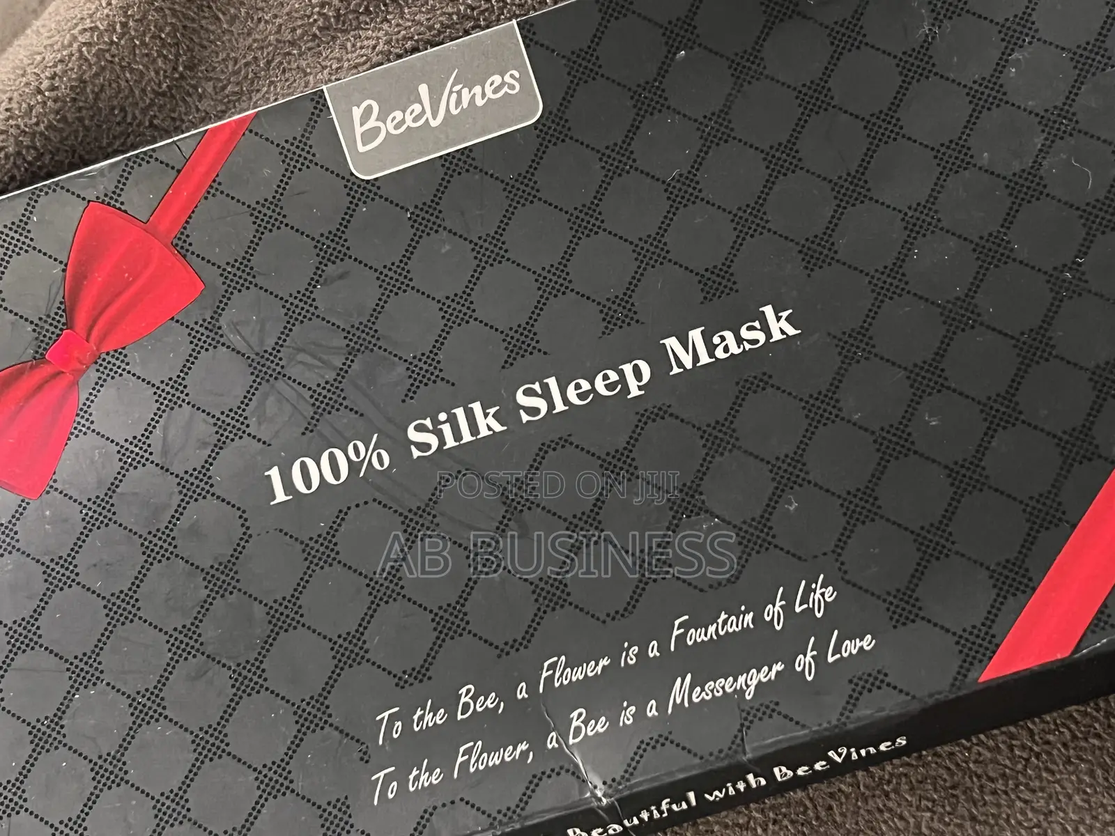 Beevines 100% Real Mulberry Silk Sleep Eyemask