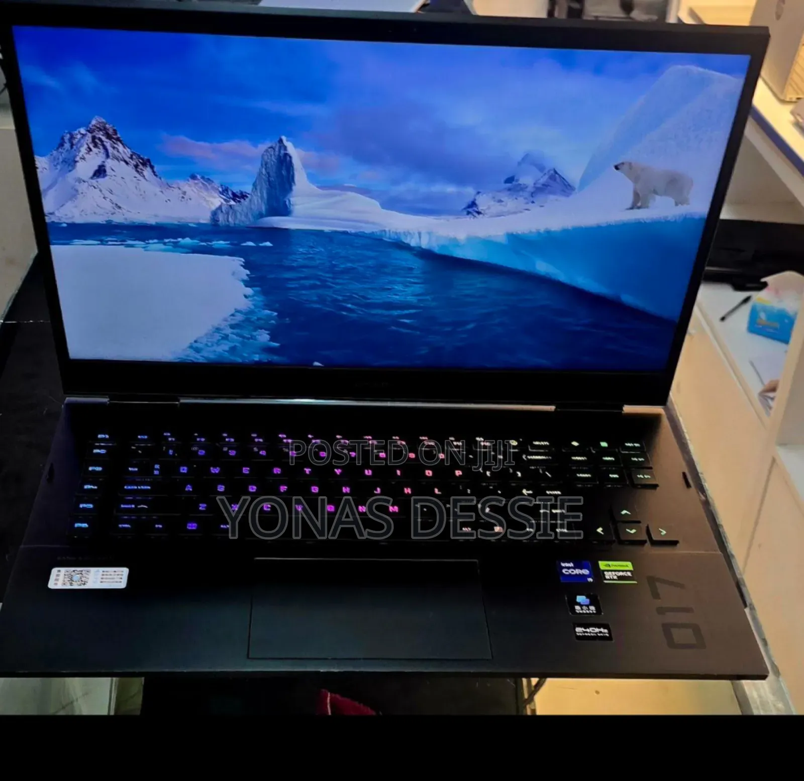New Laptop HP Omen 17 16GB Intel Core I9 SSD 1T