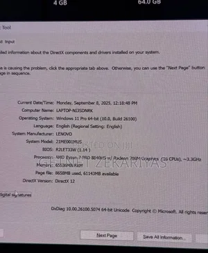 New Laptop Lenovo Thinkpad P14s 64GB AMD Ryzen 7 SSD 1T