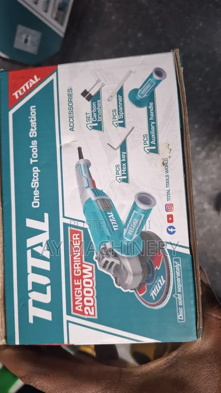 Total Grinder 2000watt ግራይንደር 2000ዋት