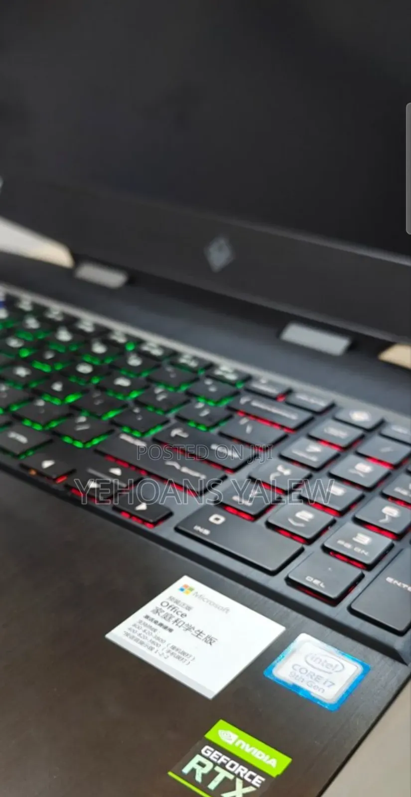 New Laptop HP Omen X 16GB Intel Core I7 SSD 512GB