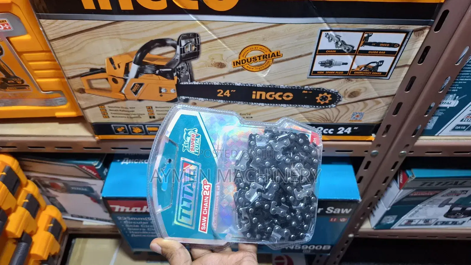 ቼንሶ ምላጭ 24ኢንች Chainsaw Chain 24inch