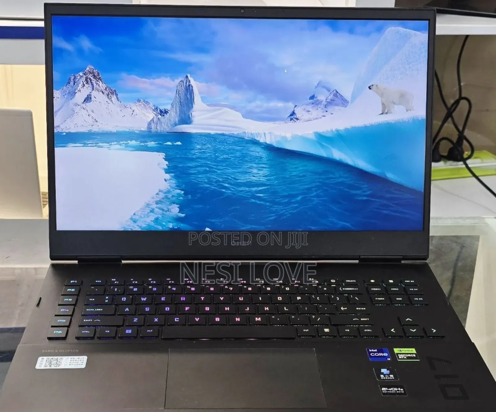 New Laptop HP Omen 17 16GB Intel Core I9 SSD 1T