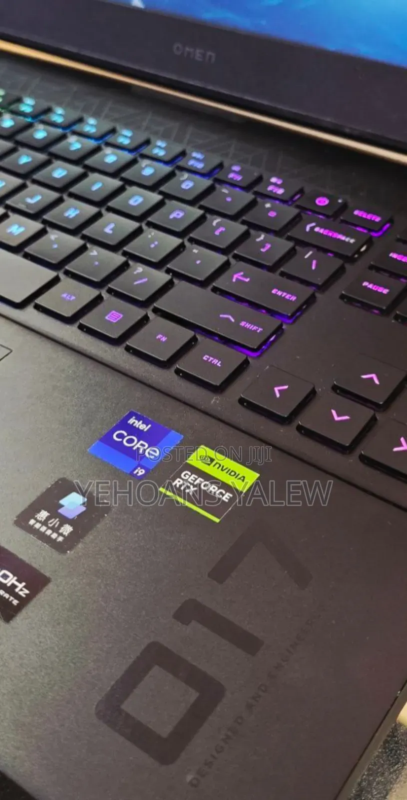 New Laptop HP Omen 17 16GB Intel Core I9 SSD 1T