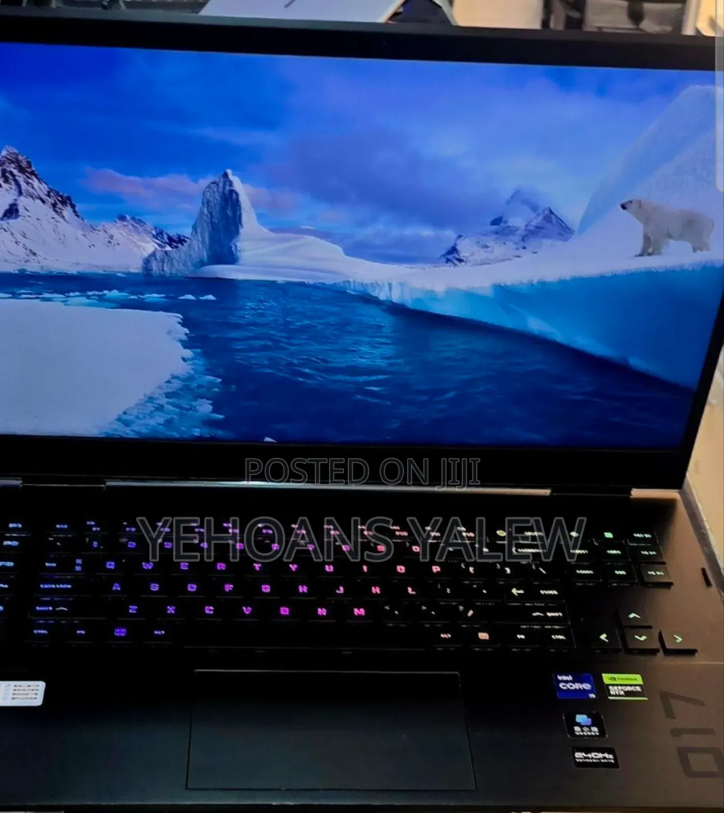 New Laptop HP Omen 17 16GB Intel Core I9 SSD 1T