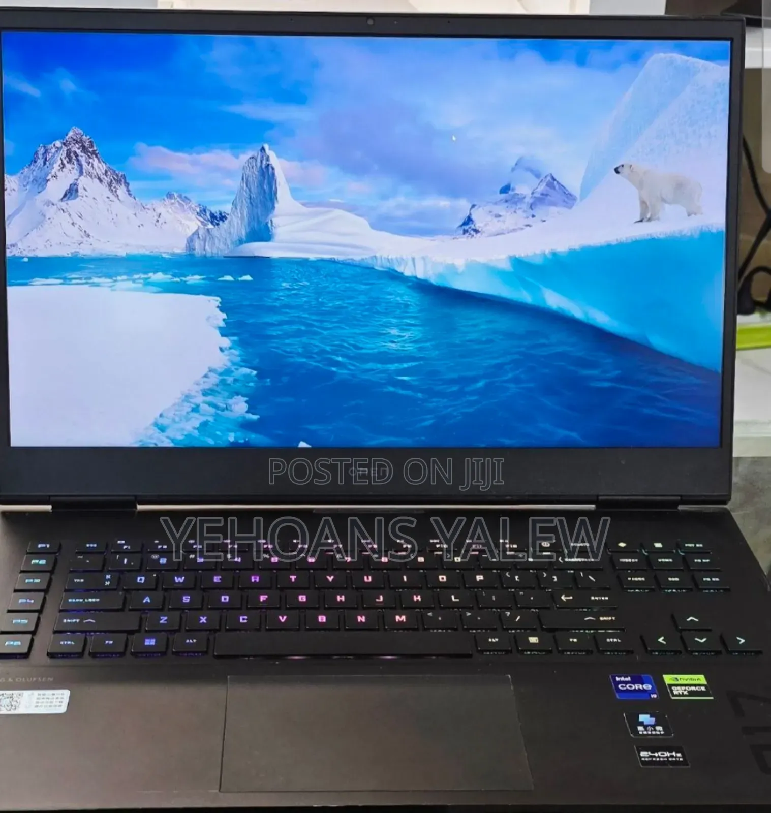 New Laptop HP Omen 17 16GB Intel Core I9 SSD 1T